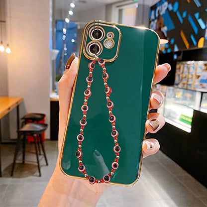 6PCS Beaded Phone Charms Strap Fruit Star Faux Pearl Rainbow Beads Phone Chains Beaded Lanyard for Camera Key Wallet Valentines Day Gifts for Her Women - style: Style6-6