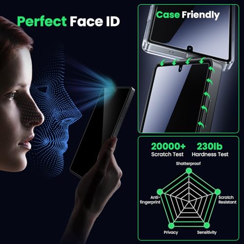 WSKEN for Samsung Galaxy S26 Ultra Privacy Screen Protector - 25 Degree