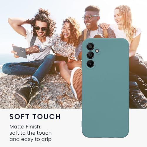 kwmobile Case Compatible with Samsung Galaxy A14 5G Case - Protective Slim TPU Phone Cover - Soft Matte Finish - Arctic Night - color: Arctic Night, size: Galaxy A14 5G