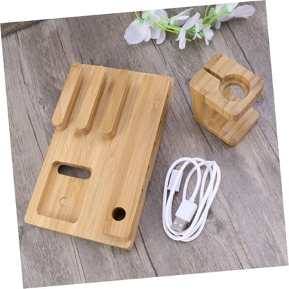 Gadpiparty Charging Station Stand Dock for Multi Functional Desk Holder with Cable Management for Home Office Use