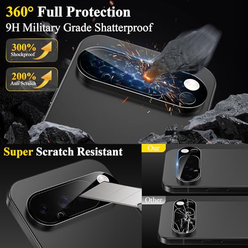 4 Pack for Google Pixel 10 Pro XL Camera Lens Protector(Not for 10 Pro) - size: Pixel 10 Pro XL