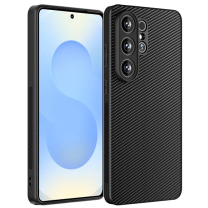 AICase for Samsung Galaxy S26 Ultra Case, Carbon Fiber Design Thin Slim Fit Shockproof Hybrid Hard PC Soft TPU Bumper Drop Protection Lightweight Aramid Fiber Protective Cover - color: Carbon Fiber, size: S26 ULTRA