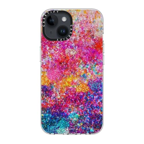 CASETiFY for iPhone 14 Case - Impact Clear Compatible with MagSafe | Not Yellowing | 6.6 ft. 3X Military Grade Drop Protection | And We Danced Our Way Home by Ingrid Ching | Clear - color: And We Danced Our Way Home, size: Iphone 14 (6.1")