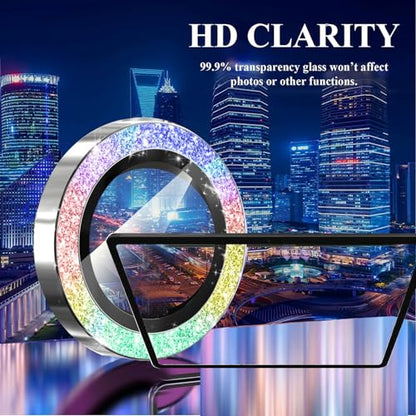 Zeking 2 Set for Samsung Galaxy Tab S10 FE Camera Lens Protector - color: GlitterColor