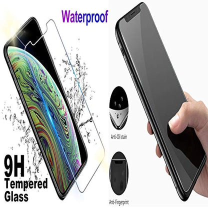 Cover for TCL 30 SE (6.52") with [2 X Tempered Glass Protective Film], [Ultra-Thin Clear Soft TPU Shockproof Case] Anti-Yellow Phone Case for TCL 30 SE - Clear