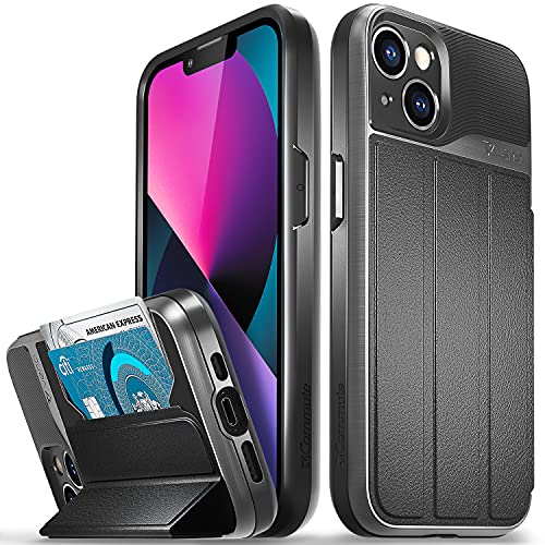 VENA vCommute for iPhone 13 Wallet Case, Black - color: Black, size: iPhone 13