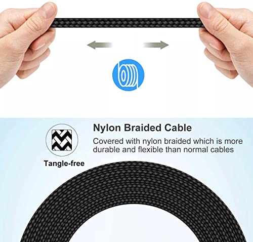 USB C to Lightning Cable 3ft MFi Certified 90 Degree iPhone Charger 3 Pack - size: 3FT