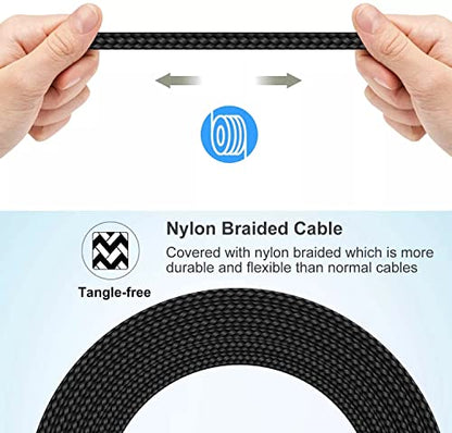 USB C to Lightning Cable 3ft MFi Certified 90 Degree iPhone Charger 3 Pack - size: 3FT