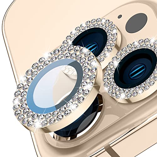 Tensea Diamond Camera Lens Protector for iPhone 13 Pro - iPhone 13 Pro Max - color: Gold Diamond