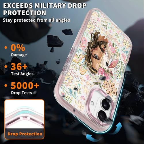 VisEnt Clear Case for iPhone 16 Plus, Magnetic Phone Case, Transparent Slim Cover, Military Grade Protection, Shockproof, Anti-Yellowing, Scratch Resistant, Christian Jesus Lamb - color: Christian Jesus Lamb, size: Iphone 16 Plus