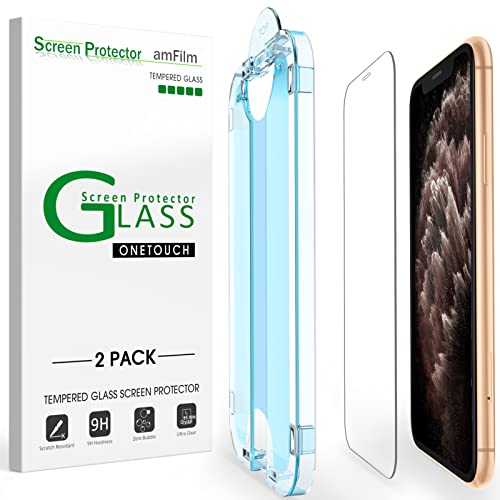 amFiIm OneTouch for iPhone 11 Pro Screen Protector 5.8" Tempered Glass - size: IPH11 Pro-5.8"