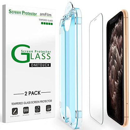 amFiIm OneTouch for iPhone 11 Pro Screen Protector 5.8" Tempered Glass - size: IPH11 Pro-5.8"