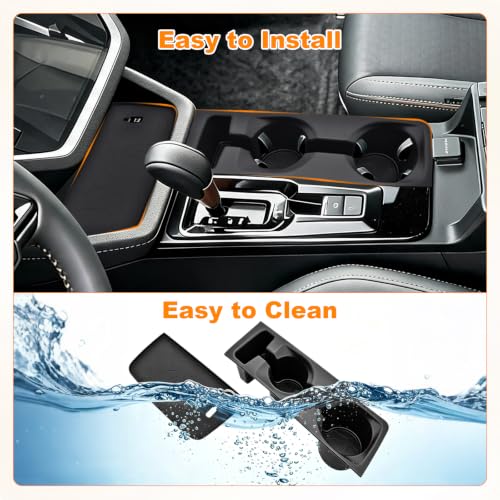 Cup Holder Insert and Charging Mat for 2026 Subaru Forester Accessories - size: for 2026 Subaru Forester Accessories