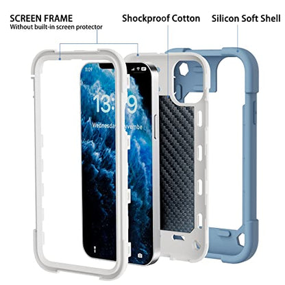 MARKILL Compatible with iPhone 11 Case 6.1 Inch with 360°Rotate Ring Stand, Military Grade Drop Protection Full Body Rugged Heavy Duty Case 3 in 1 Protective Cover Blue - color: Blue, size: iPhone 11 6.1"