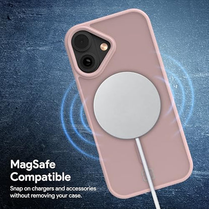 Incipio - Fog iPhone 17, Magsafe Compatible Phone Case, 10ft Drop Tested, Ultra Durable & Shock Absorbing, Scratch Resistant & Slim Profile (Pink) - color: Pink, size: iPhone 17