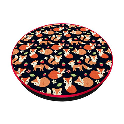 Cute Fox Pop Socket - Fox Lover Gifts - Fox 2 PopSockets PopGrip: Swappable Grip for Phones & Tablets