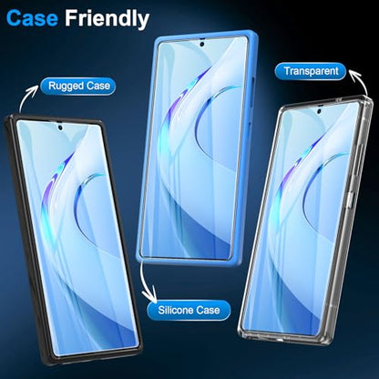 LYWHL 3 Pack for Samsung Galaxy S25 Ultra Screen Protector [Like Original Fingerprint Unlock], Real Invisible Self-Healing Protective Film [Not Glass], HD Clear, Case Friendly, Scratch-Resistant - size: 6.9 inch - Samsung Galaxy S25 Ultra
