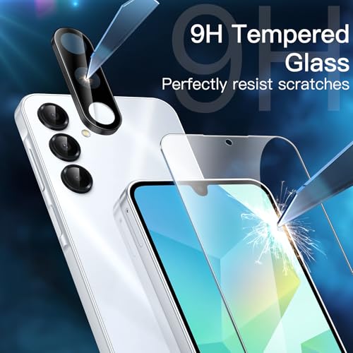 JETech Screen Protector for Galaxy A16, with Camera Lens Protector, 2+2Pack - size: Galaxy A16