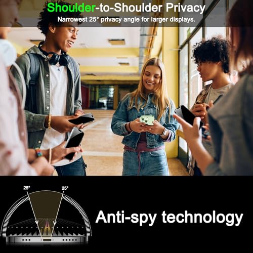 1 Pack for iPhone 14 Plus Privacy Screen Protector, Anti Spy Private Tempered Glass Film, 9H Hardness, Case Friendly - size: iPhone 14 Plus 6.7 Inch
