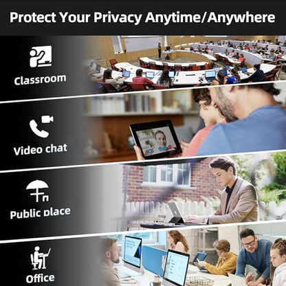 Privacy Filter Compatible with Microsoft Surface Pro 7 Plus/Pro 7/Pro 6/Pro 5/Pro 4/Pro 3, Easy On/Off 12.3 Inch Removable Anti Spy Glare Blue Light Privacy Screen - size: 12.3 inch Surface