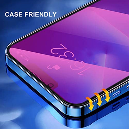 Privacy Screen Protector for iPhone 14/13 /13 pro (Pink) - color: for iPhone 14 / 13 / 13 pro (Pink)