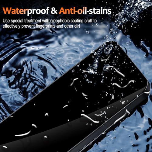 2 Pack Privacy Screen Protector for OnePlus 15, Tempered Glass Film full Coverage Anti Scratch, Anti-Spy, 9H Hardness, Bubble Free for OnePlus 15 Privacy Screen Protector - size: OnePlus 15