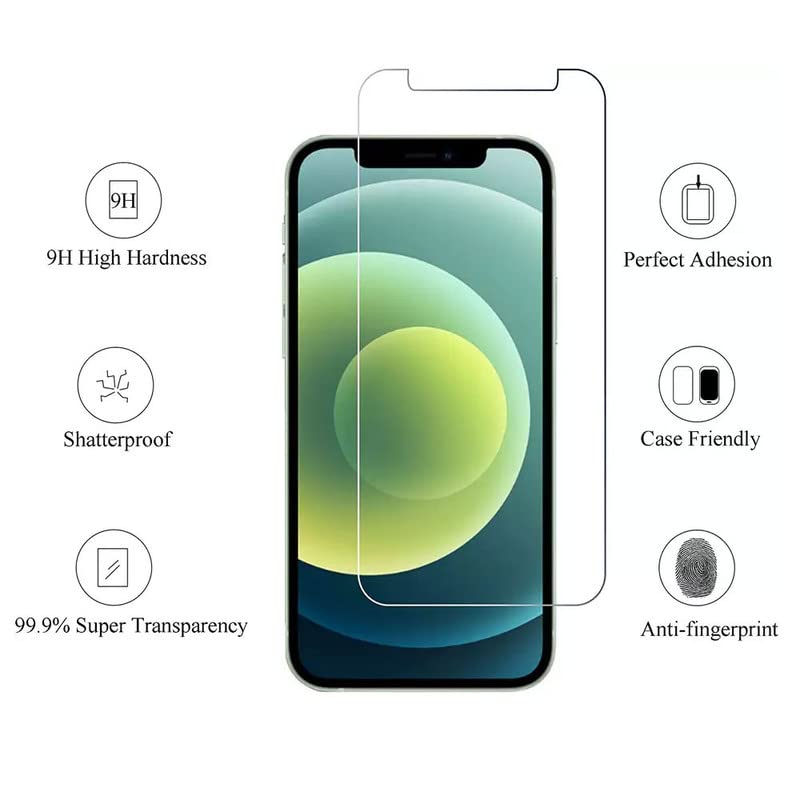 Case for Blu G53 + [2 Pack] Glass Screen Protector Tempered Film - Transparent Silicone Soft Flexible Bumper Shockproof TPU Protective Cover Shell for Blu G53 (Black) - color: Black Case + Tempered Glass*2