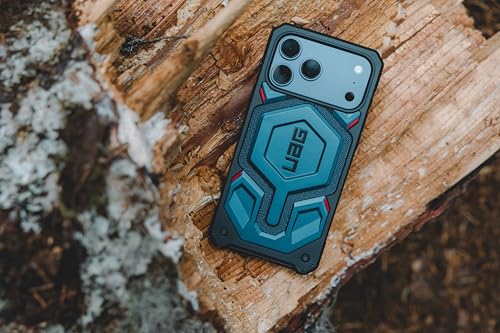 URBAN ARMOR GEAR UAG Designed for iPhone 17 Pro Case Monarch Pro - Compatible with MagSafe Military Grade Protective Cover, Kevlar Mallard - color: Monarch Pro - Kevlar Mallard