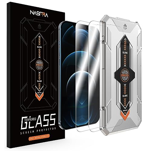 2-Pack Screen Protectors with Installer for IPhone 13/13 Pro/14 - size: iPhone 13/13 Pro/14