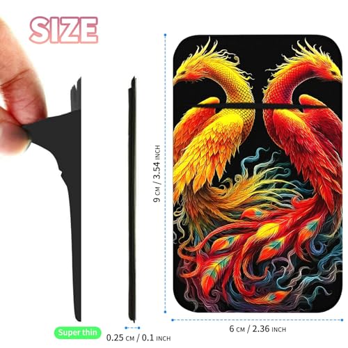 Phone Credit Card Holder Stick on, Cell Phone Pocket Self Adhesive Stretchy Stick on Wallet ID Credit Card Case Pouch Sleeve with Flap for All Smartphones, Flamingo Red - color: Flamingo Red