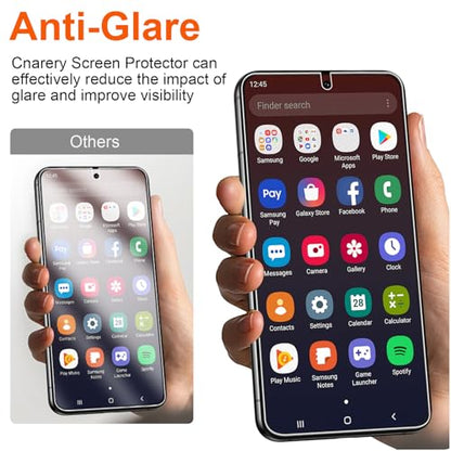2 Pack 4 Way 360 ° Matte Privacy Screen Protector for Samsung Galaxy S22 Plus 6.6 Inch [Not Glass], Anti-Scratch, Anti-Glare, Support Fingerprint Unlock - size: Samsung Galaxy S22 Plus