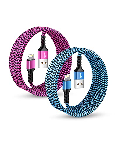 Long iPhone Charger Cable [2Pack, 10FT] MFi Certified USB to Lightning Cord - size: 10FT