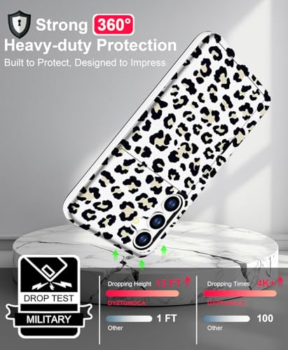 for Samsung Galaxy S24 / S25 Case - Black Leopard Dot - color: Black Leopard Dot