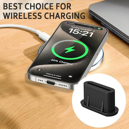 USB C Dust Plug, Type-C Charging Port Cover Silicone USB C Plug Cover