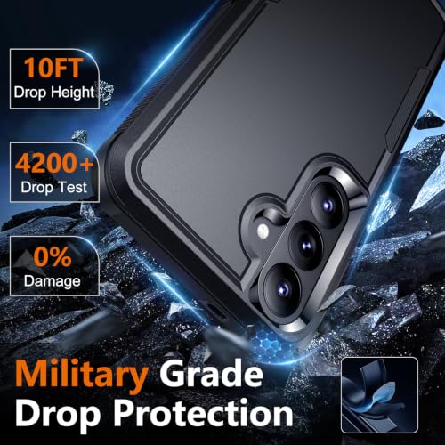 SPIDERCASE Designed for Samsung Galaxy S26 Fe Case,Black - color: Black, size: S26 FE 6.7''