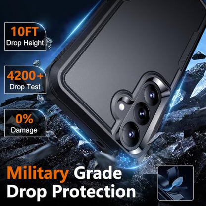 SPIDERCASE Designed for Samsung Galaxy S26 Fe Case,Black - color: Black, size: S26 FE 6.7''