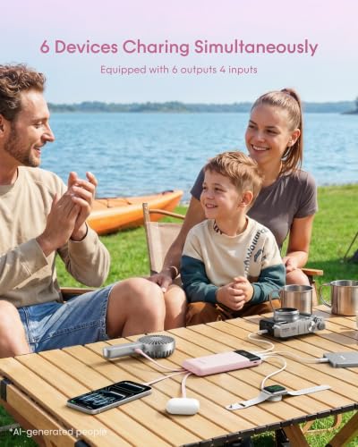 charmast Portable Charger,Fast Charging Power Bank - color: Dustypink