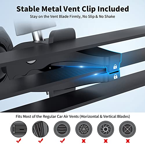 PROfezzion for MagSafe Car Windshield Mount Magnetic Holder, Suction Cup - style: Car Windshield, Dash or Vent