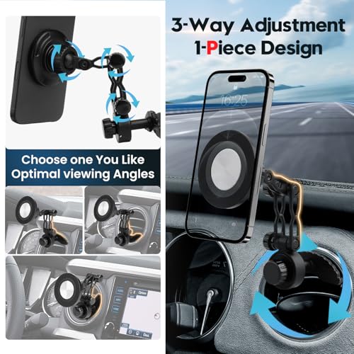 Sunsdrew Car Phone Mount for Toyota Tacoma 2016-2023 3rd - size: For 16-23 Tacoma