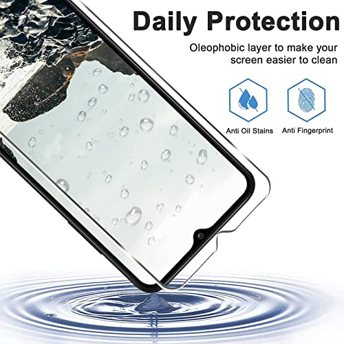 3+3 Pack for Samsung Galaxy A03s Screen Protector + Camera Lens Protector