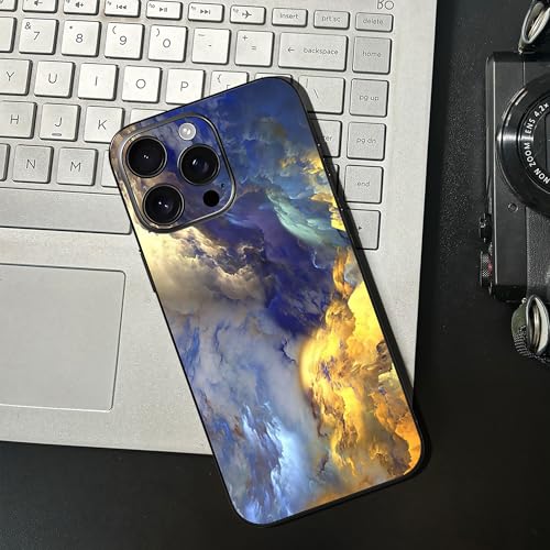 Skin Wrap Compatible with 13/14/15/16/17 Pro Max (Gold, 16 Pro Max) - color: Gold, size: 16 Pro Max