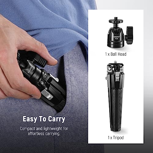 NEEWER Mini Metal Table Tripod with 360° Ball Head, TP29 - style: TP29