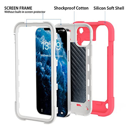MARKILL Compatible with iPhone 11 Case 6.1 Inch with 360°Rotate Ring Stand, Military Grade Drop Protection Full Body Rugged Heavy Duty Case 3 in 1 Protective Cover Hot Pink - color: Hot Pink, size: iPhone 11 6.1"