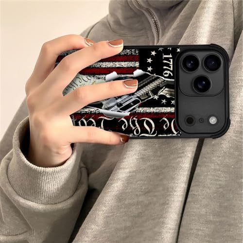 DJSOK Case for iPhone 17 Pro,Compatible with MagSafe,Anti-Scratch Shockproof Case,Classic American Flag 1776 We The People - color: Classic American Flag 1776 We The People, size: IPhone 17 Pro