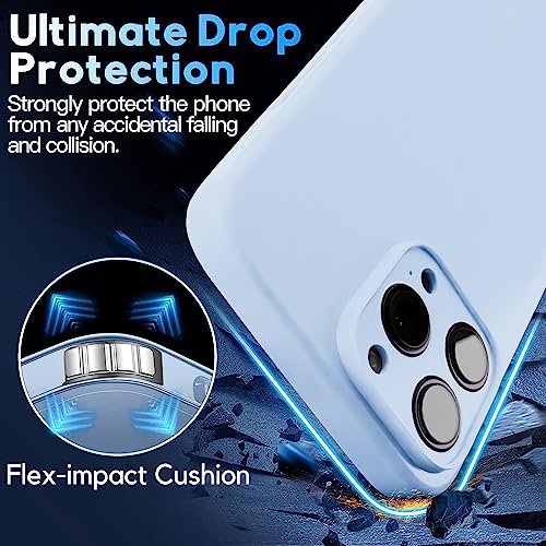 Crossbody Lanyard Strap Case for iPhone 14 Pro Max, Neck Cross Body, Adjustable Holder Removable, Drop Protection Shockproof, Hands-Free Silicone Case 6.7 inch, 150 cm Strap, iP14PM - Blue - color: Blue