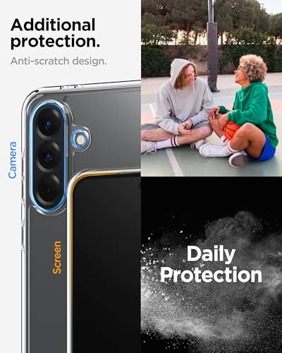 Spigen for Galaxy A56 5G Case, Ultra Hybrid [Anti-Yellowing] [Military-Grade Protection] - Crystal Clear - color: Crystal Clear, size: Galaxy A56 5G