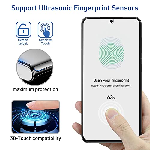 [2 Pack] for OnePlus 13 Privacy Screen Protector [Like Original Fingerprint Unlock], Anti-Spy Private OnePlus 13 TPU Film [Not Glass], Case Friendly, Scratch-Resistant, Sensitive Touch - size: for OnePlus 13