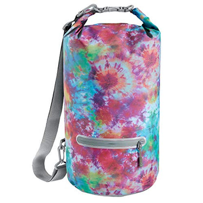 Skog Å Kust DrySak Roll Top Waterproof Bag, 5, 10 & 20 Liter - color: Tie Dye, size: 10 Liter
