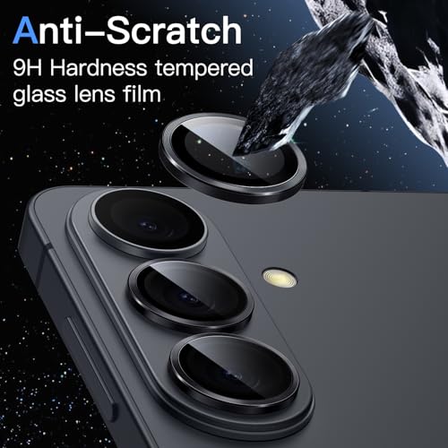JETech Camera Lens Protector for Samsung Galaxy S26, Black, 1 Set - size: Galaxy S26