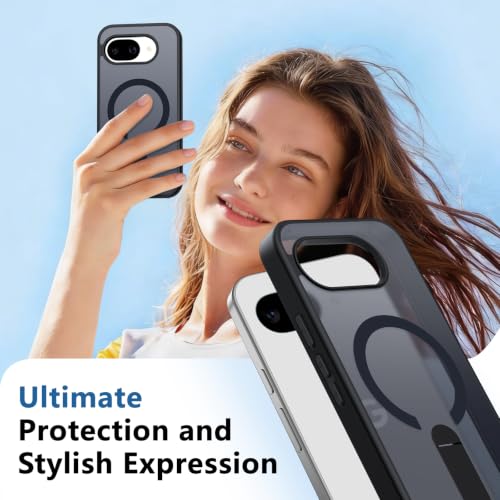 for Pixel-10A Case Strong Magnetic Compatible with MagSafe, Black - color: Black, size: Pixel 10A 6.3"